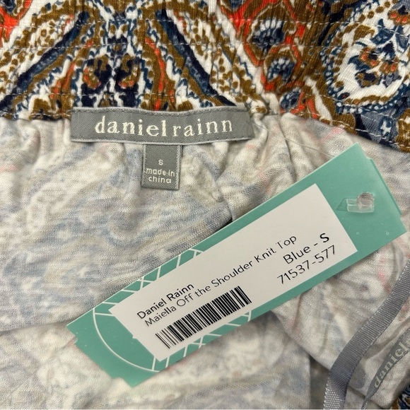 DANIEL RAINN Boho Maiella Off-Shoulder Top - Picture 12 of 12
